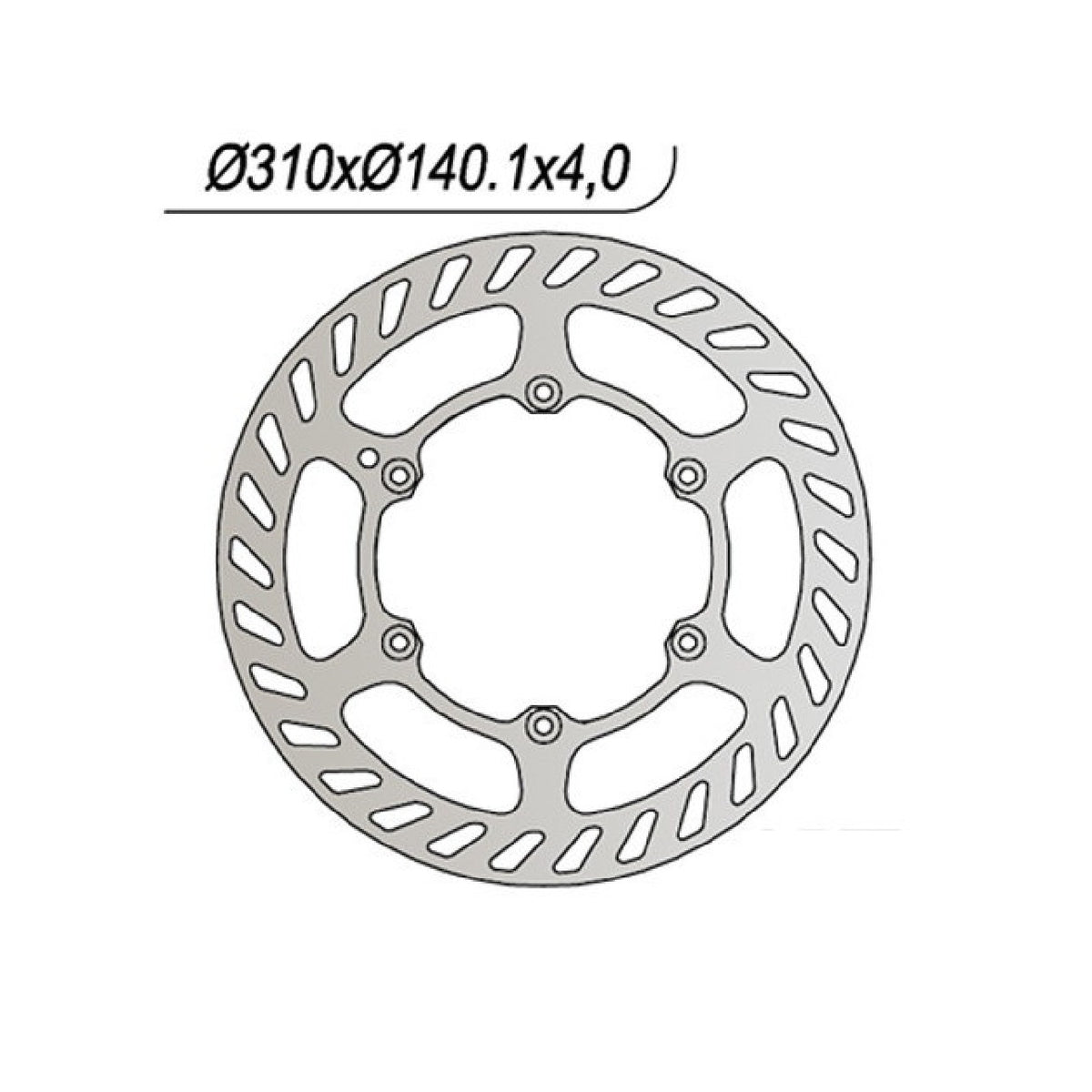 NG 684 Brake Disc BETAMOTOR M4 4T 350 CC 05/06