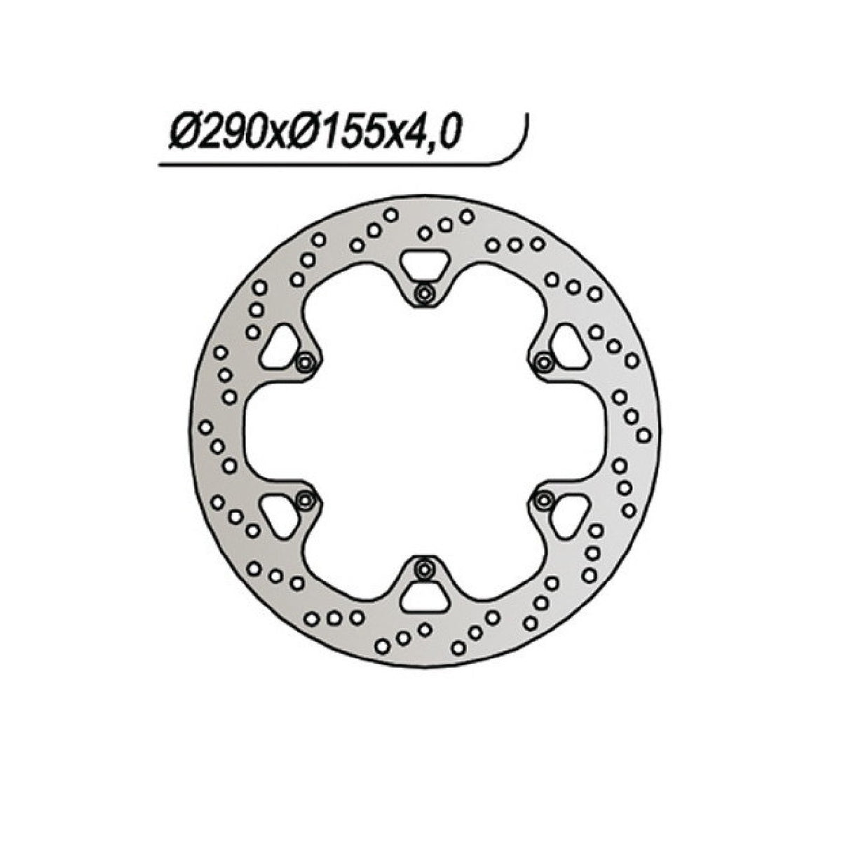 NG 688 Disco Freno APRILIA RS Extrema, Replica 50 CC 93/98