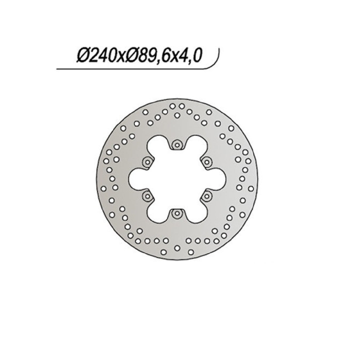 NG 707 Bremsscheibe MALAGUTI Madison S 250 CC 99/03
