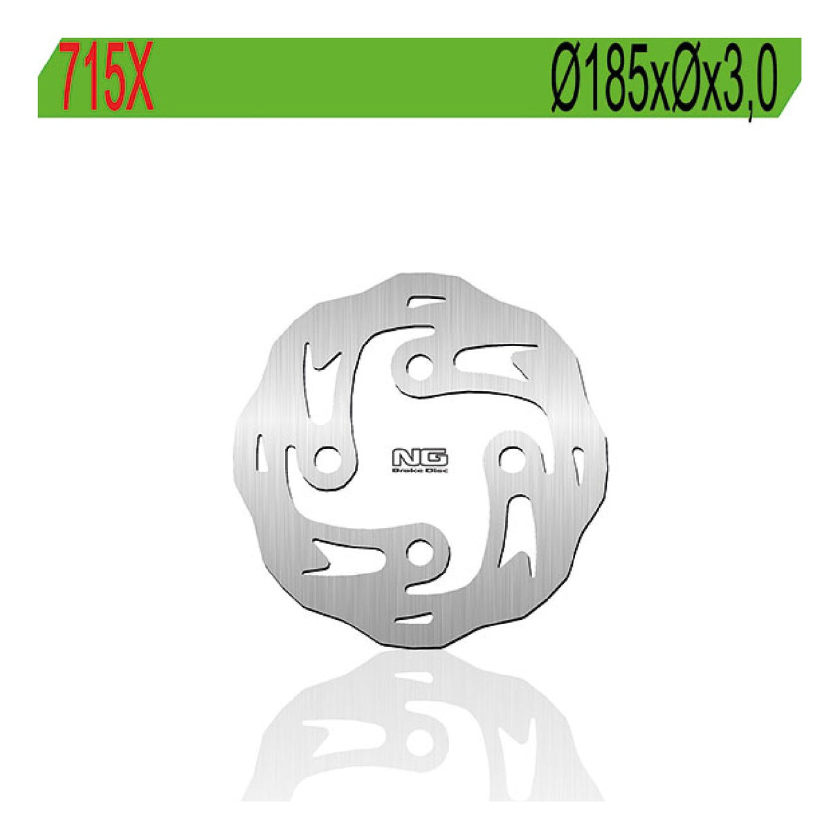 Disco de freno NG 715X GAS GAS TXT PRO 125 CC 04/07