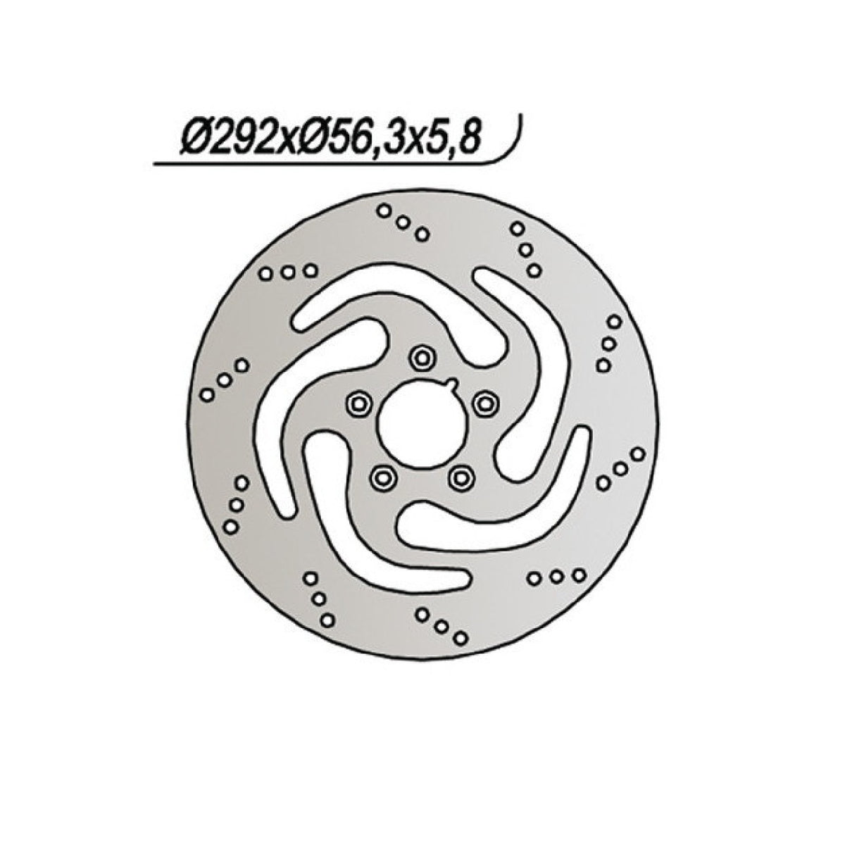 NG 738 Bremsscheibe HARLEY DAVIDSON FLHR Road King 1450 CC 00/03