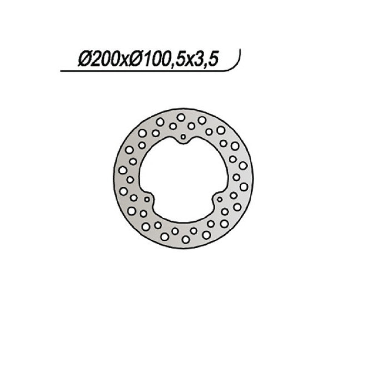 NG 754 Disco Freno SUZUKI RM RA 80 CC 86/01