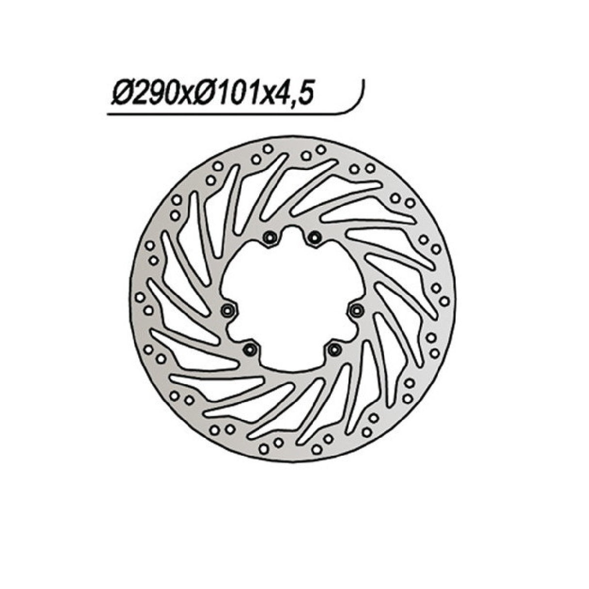 NG 851 Brake Disc HONDA CR R SM 125 CC 95/06