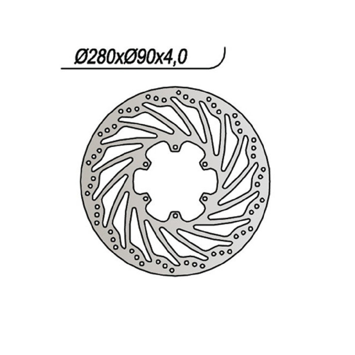 NG 865 Bremsscheibe RIEJU NKD 50 CC 07/08