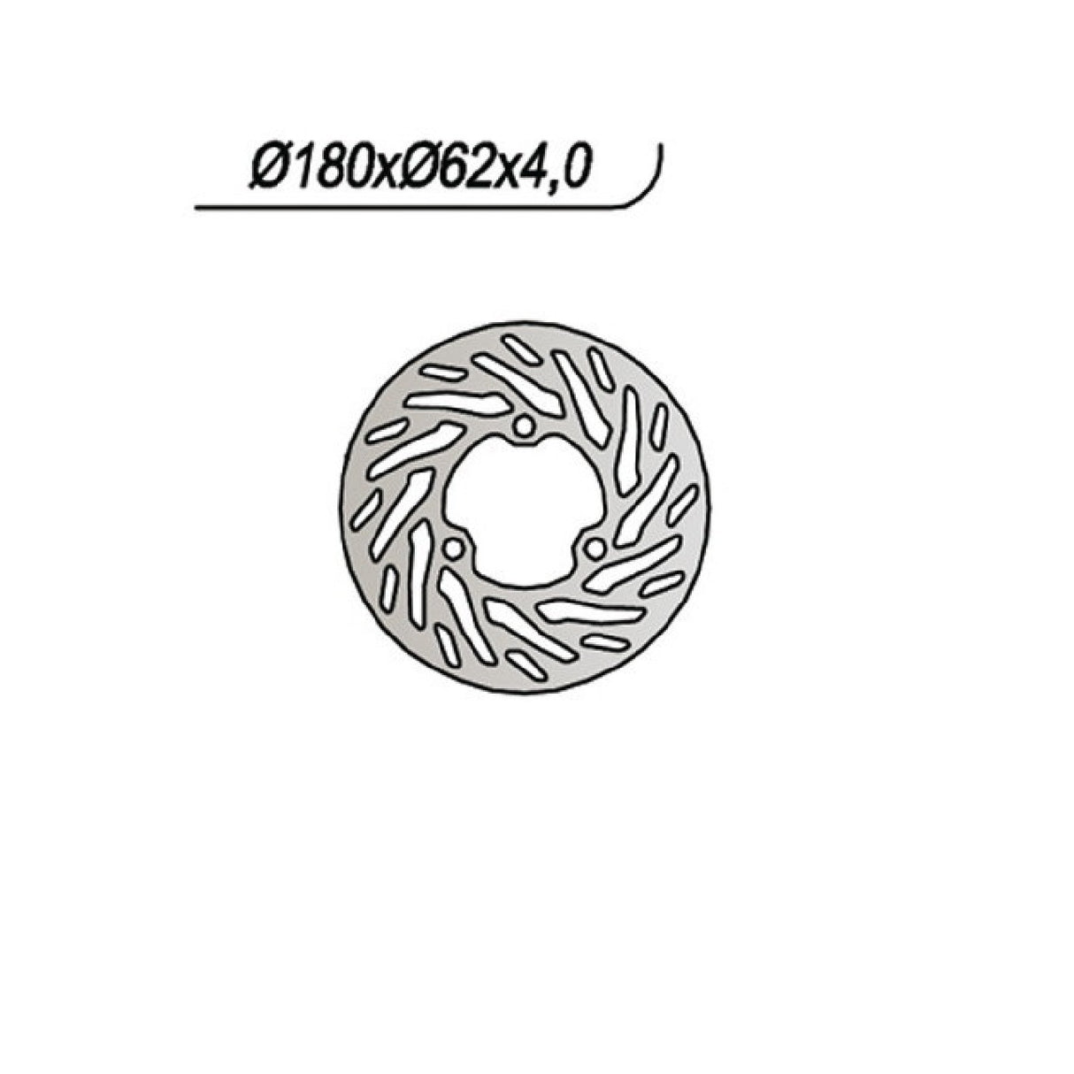 NG 871 Brake Disc SHERCO Enduro 50 CC 07/12