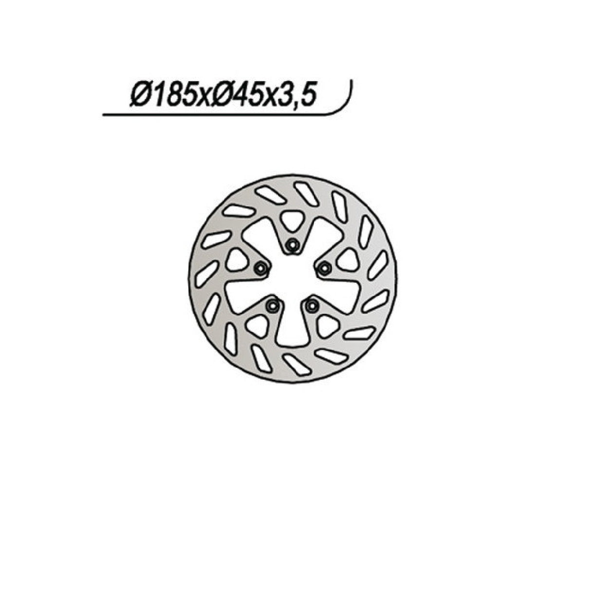 NG 908 Brake Disc BETAMOTOR RR T Enduro 50 CC 08/09