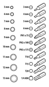 Lampa Cacciavite a T 65992