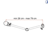 Fiamma Bike-Block Pro S D3 blocco ruota per portabici camper