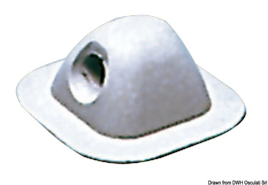 Osculati Passacima dunkelgrau RAL 7012 96x96 mm 66.070.53