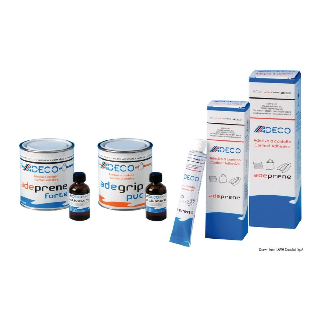 Adeco Adeprene Gewebekleber für Neopren und PVC