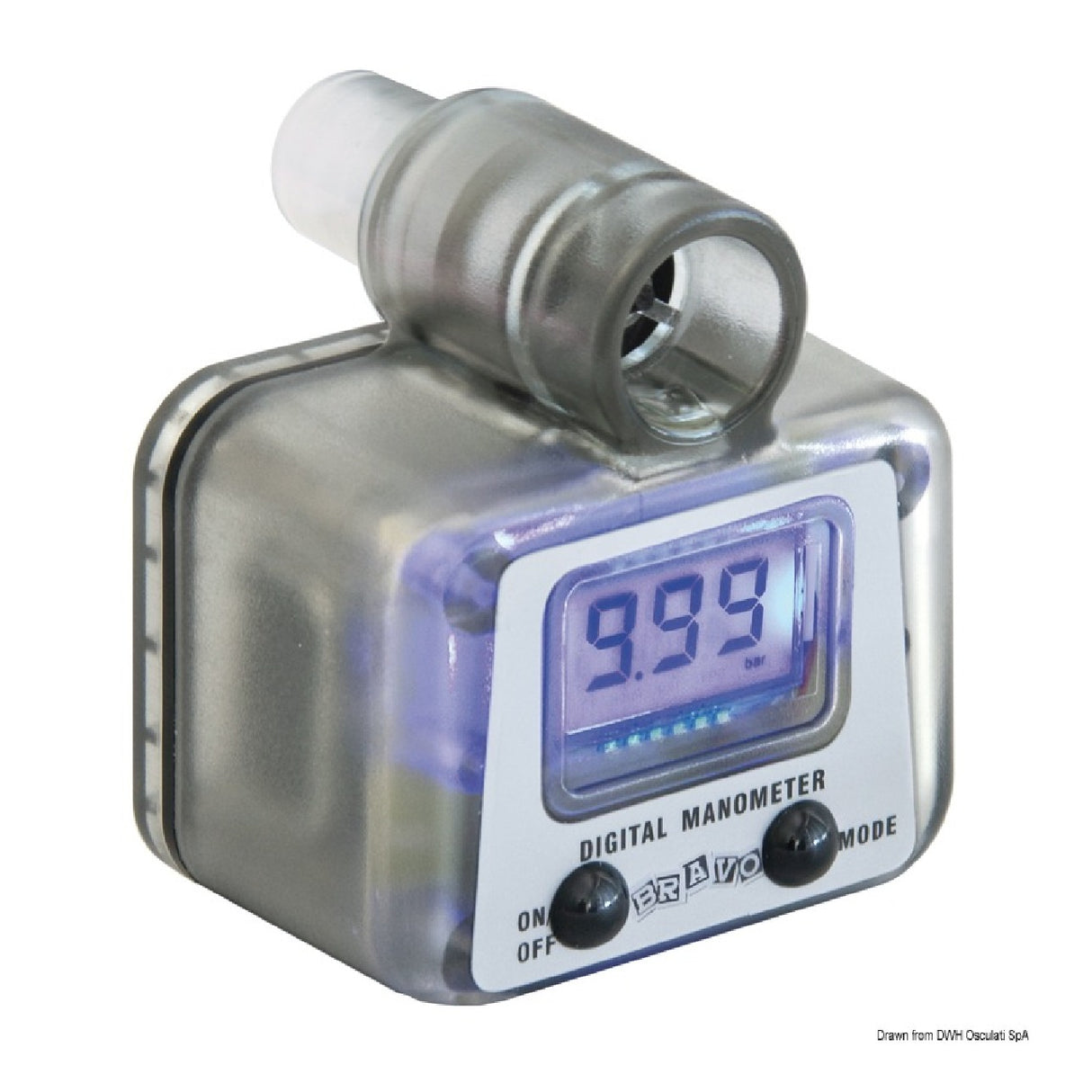 Descubra el manómetro digital