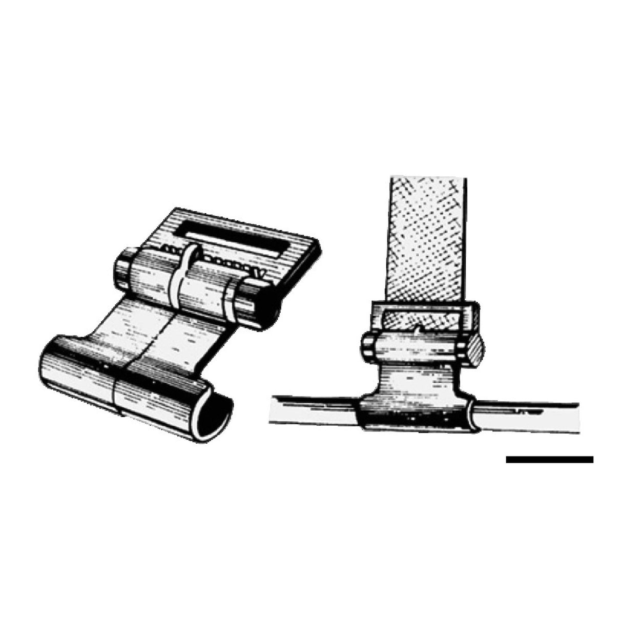 Osculati Gancio in plastica 66.592.00 - 12 pezzi 66.592.00