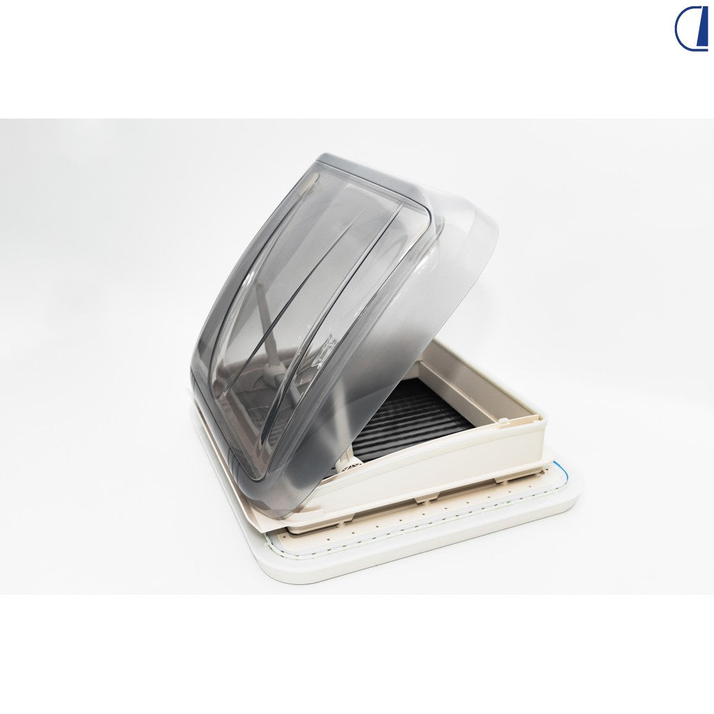 Di-Tec Finestra da tetto 400x400 mm con LED, oscurante e zanzariera