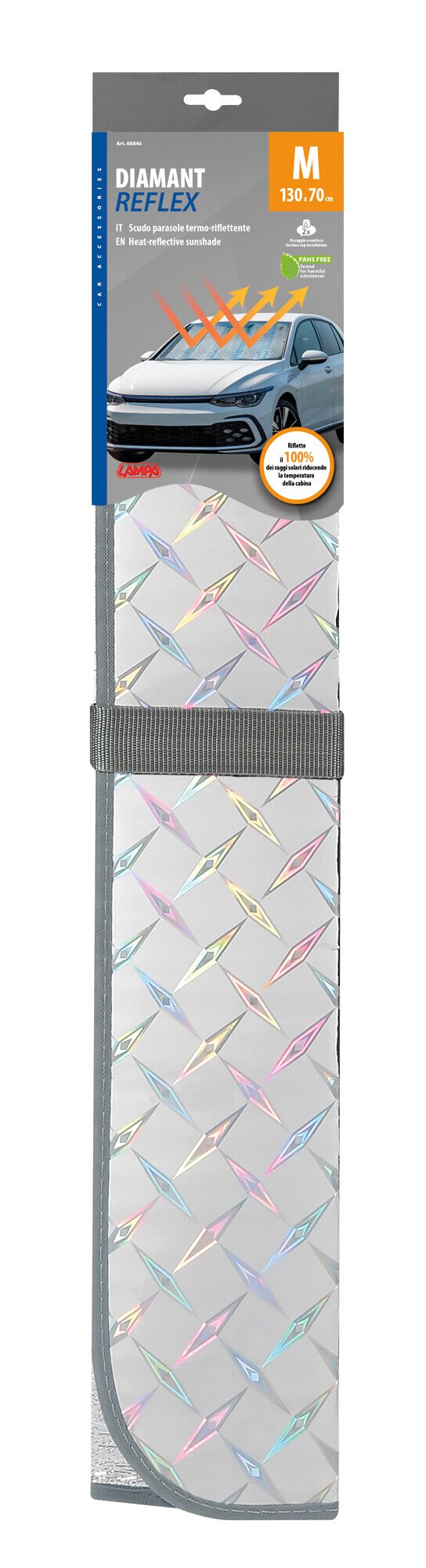Lampa Diamant-Reflex, scudo parasole anteriore - M - 130x70 cm 66846