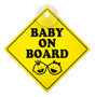 Lampa Bimbo a bordo, contrassegno con ventosa 66858