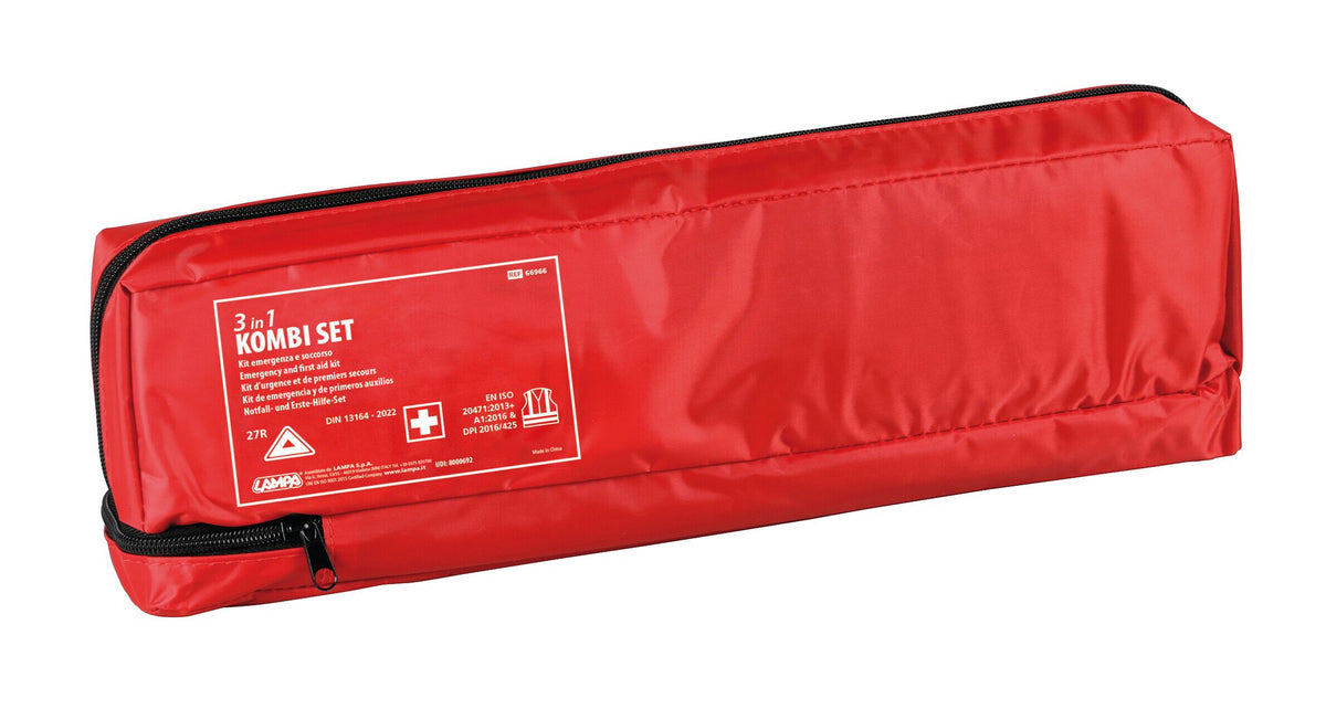 Lampa Kombi set 3 in 1, kit emergenza e soccorso 66966