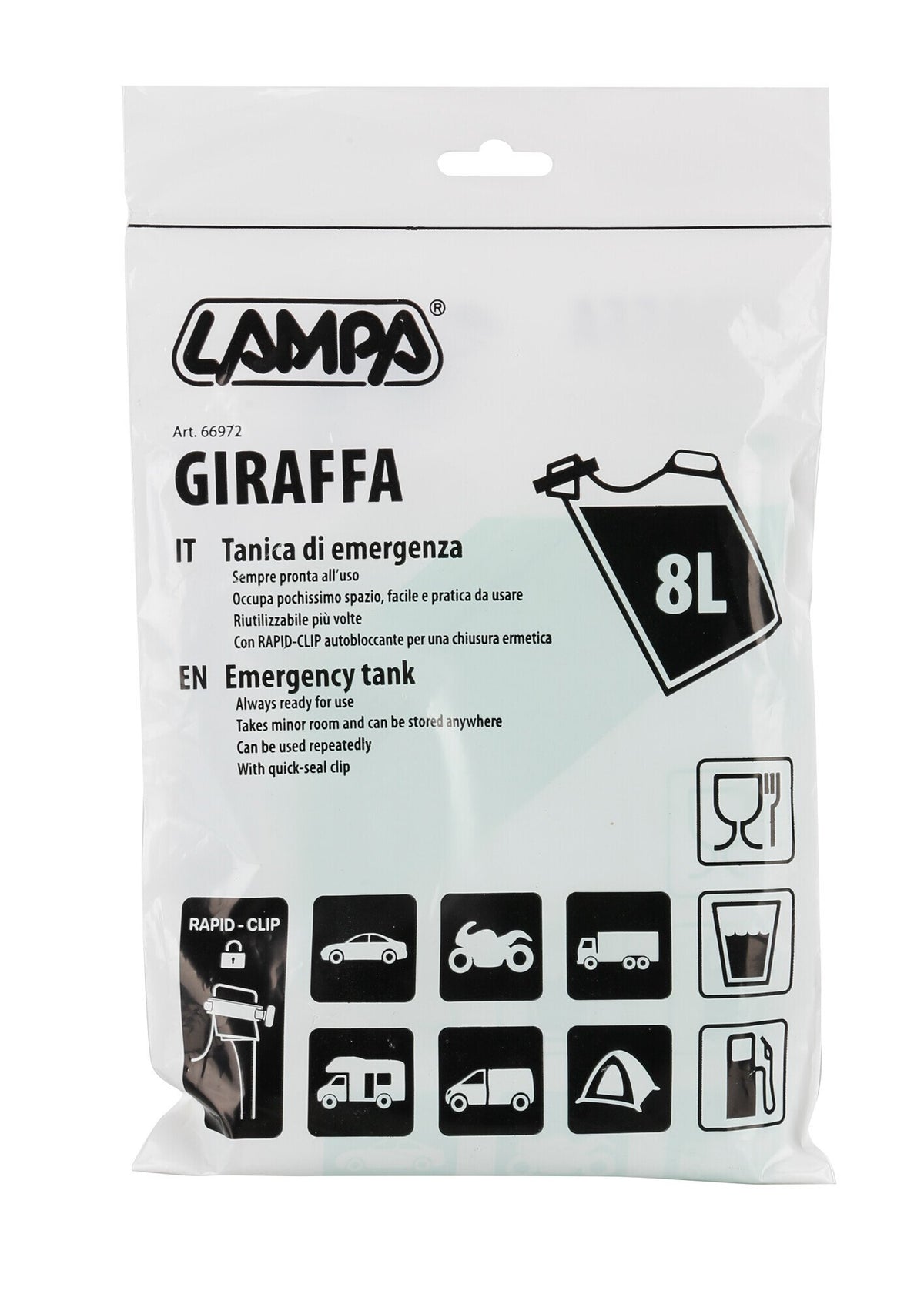 Lampa Giraffa, tanica di emergenza - 8 L 66972