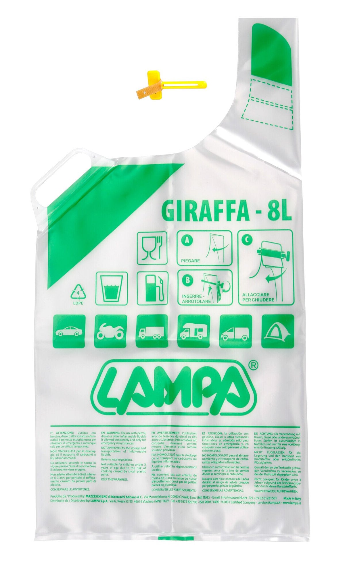Lampa Giraffa, tanica di emergenza - 8 L 66972