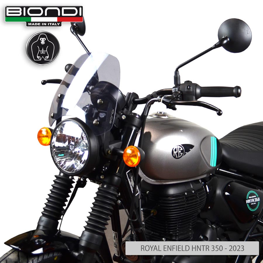 Biondi Cupolino Sport Fumè Chiaro Royal Enfield Hunter 350 2023 - MPN 8010431