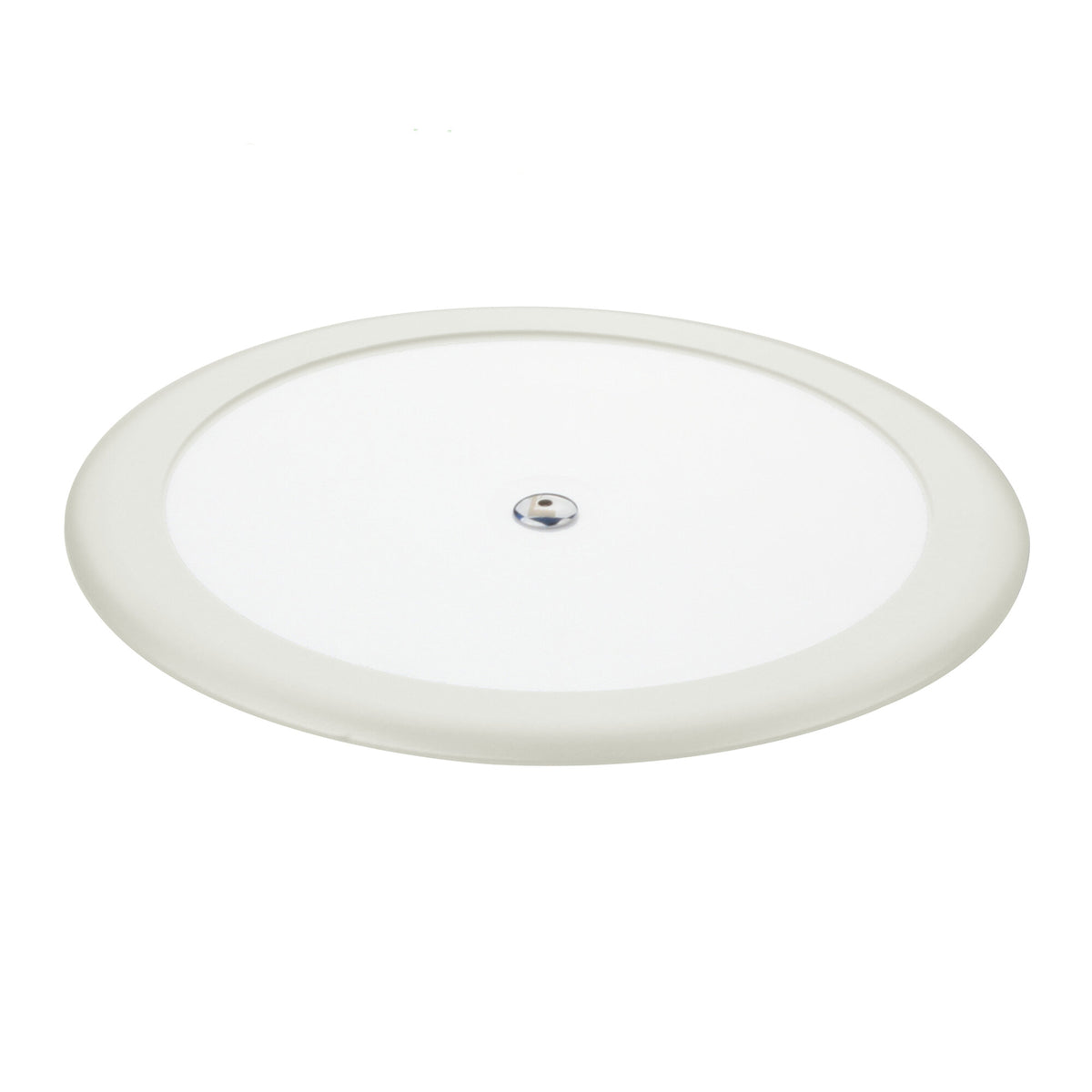 Pannello da incasso LED touch switch rotondo bianco per camper