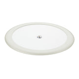 Pannello da incasso LED touch switch rotondo bianco per camper