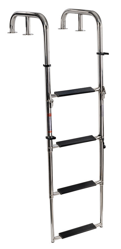 Osculati Scala Telescopica da Plancetta Inox 316 4 Gradini Antiscivolo