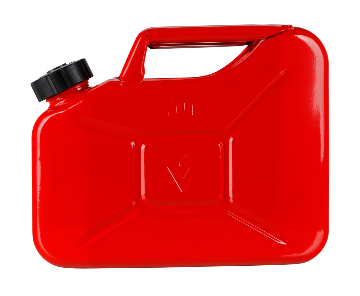 Lampa Premium, tanica carburante in metallo - 10 L - Rosso 67006