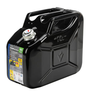Lampa Premium, tanica carburante in metallo - 10 L - Nero 67007