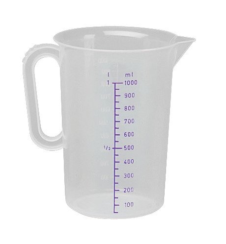 Lampa Messkaraffe Transparent 1000 ml