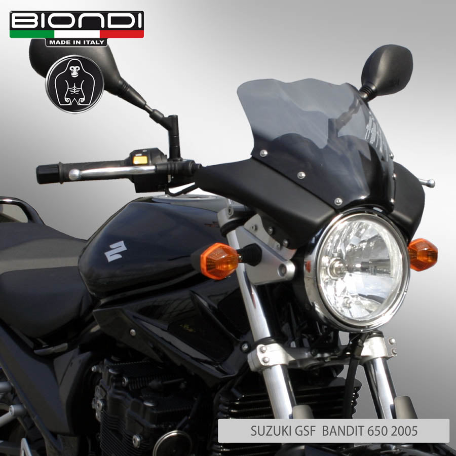 Biondi Metal Dark Cupolino Alluminio Anodizzato Nero con Plex Fumé