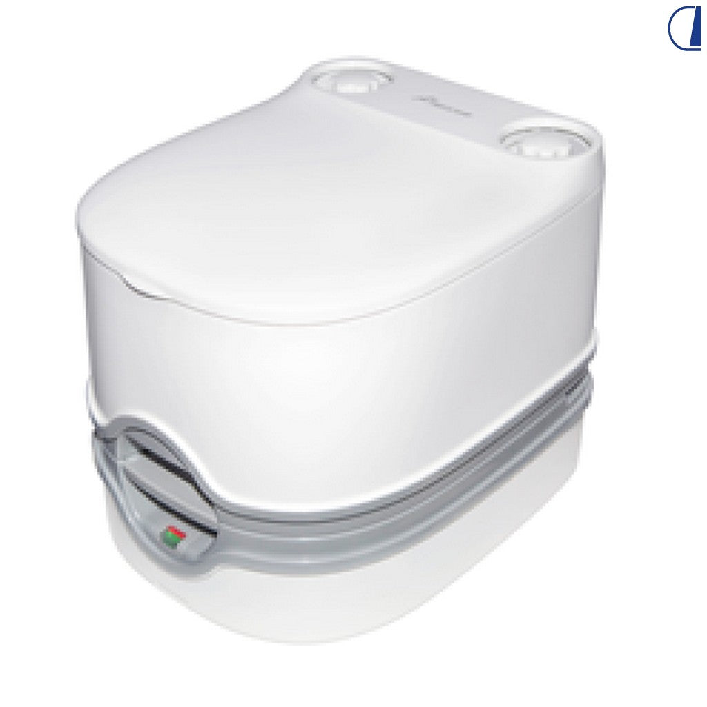 Di-Tec WC portatile small due pezzi con valvola a ghigliottina