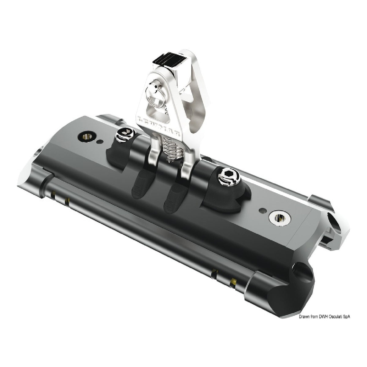Soporte vertical para carro de vela mayor Lewmar