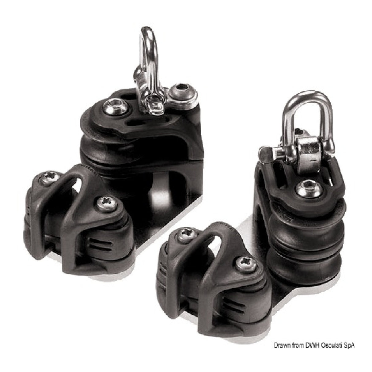 Lewmar Doppelscheiben-Becket-Klemmen-Set