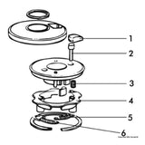 Lewmar Ricambio per winch a 3 velocita