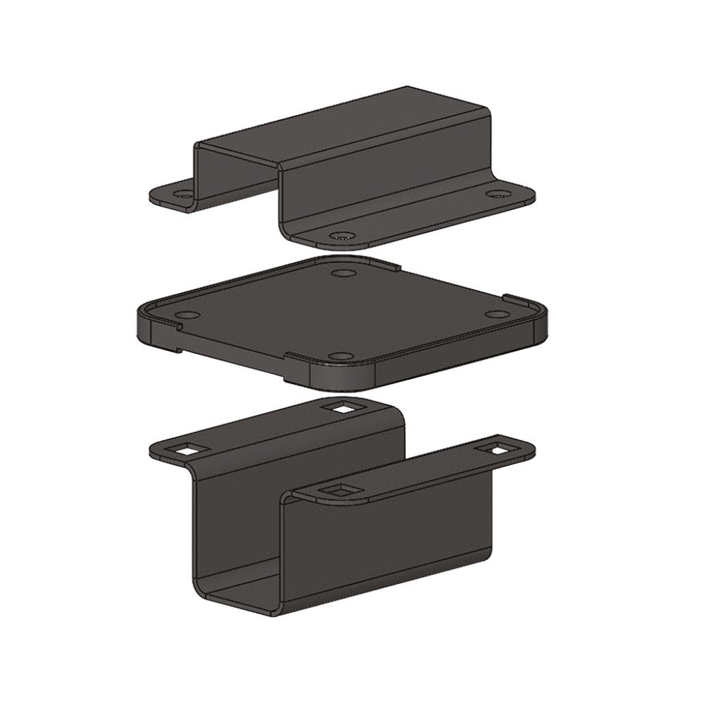 Fabbri Optional Allestimento Veicoli Comm.Alu Cargo ADATTATORE BARRE 3,2x3,7 CM 6801821