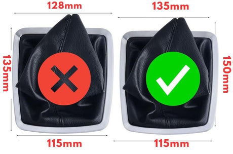 Cora Schaltsack für Ford Focus 04&gt;11, matte Kante