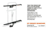 Fabbri Hinterrad-Fahrradträger 4X4 GRINGO BICI 6950251
