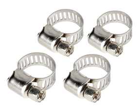 Lampa Fascette stringitubo in acciaio inox set 4 pz  8 mm diametro 8-12 mm 69930