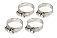 Lampa Fascette stringitubo in acciaio inox set 4 pz  8 mm diametro 14-27 mm 69932