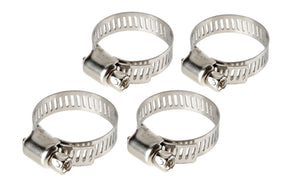 Lampa Fascette stringitubo in acciaio inox set 4 pz  8 mm diametro 14-27 mm 69932