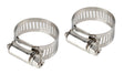 Lampa Fascette stringitubo in acciaio inox set 2 pz  12 mm diametro 13-23 mm 69933