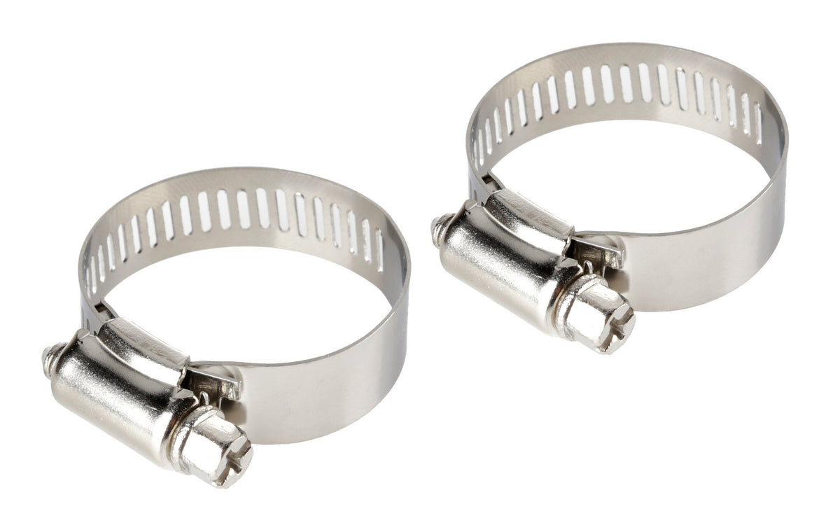 Lampa Fascette stringitubo in acciaio inox set 2 pz  12 mm diametro 21-38 mm 69934