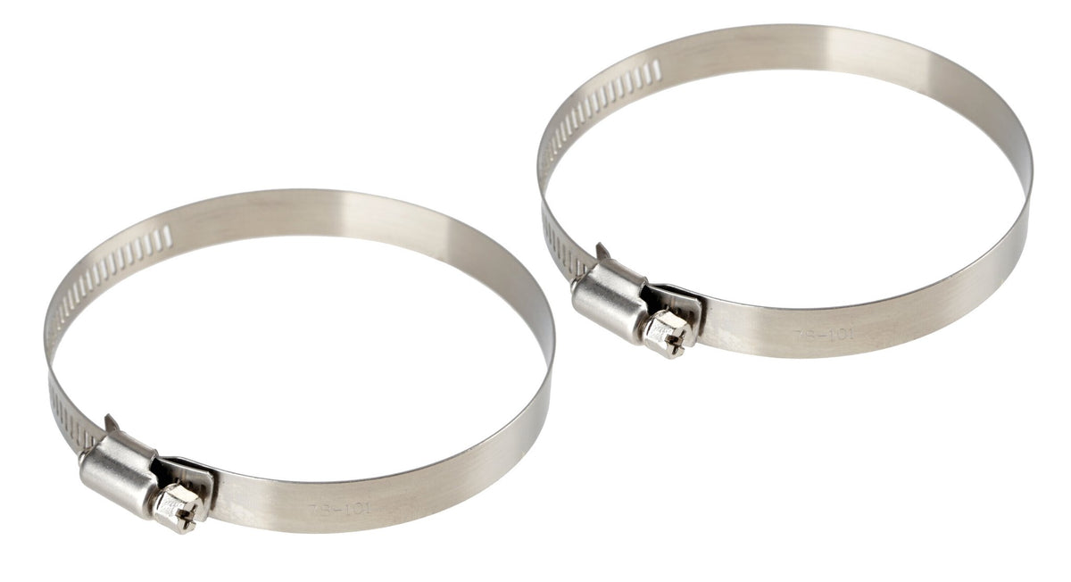 Lampa Fascette stringitubo in acciaio inox set 2 pz  12 mm diametro 78-101 mm 69937