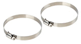 Lampa Fascette stringitubo in acciaio inox set 2 pz  12 mm diametro 78-101 mm 69937