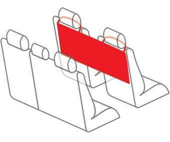 Lampa Multi-Pocket, organizer baule/sedile a 4 tasche 69945