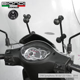 Biondi Kit Attacchi Parabrezza per SYM Jet-4 50 e Symphony SR 50/125/150