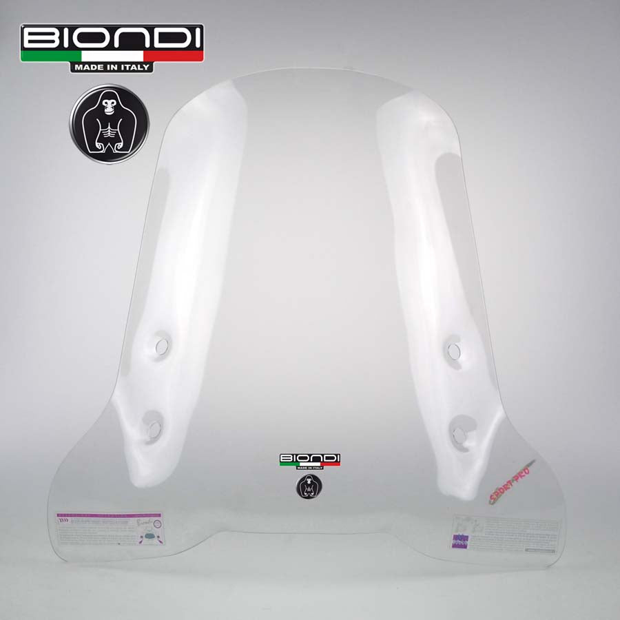 Biondi Parabrezza Pro Malaguti Crosser 50 cc 1995 con Kit Attacchi