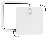 Portello estraibile bianco 375 x 375 mm