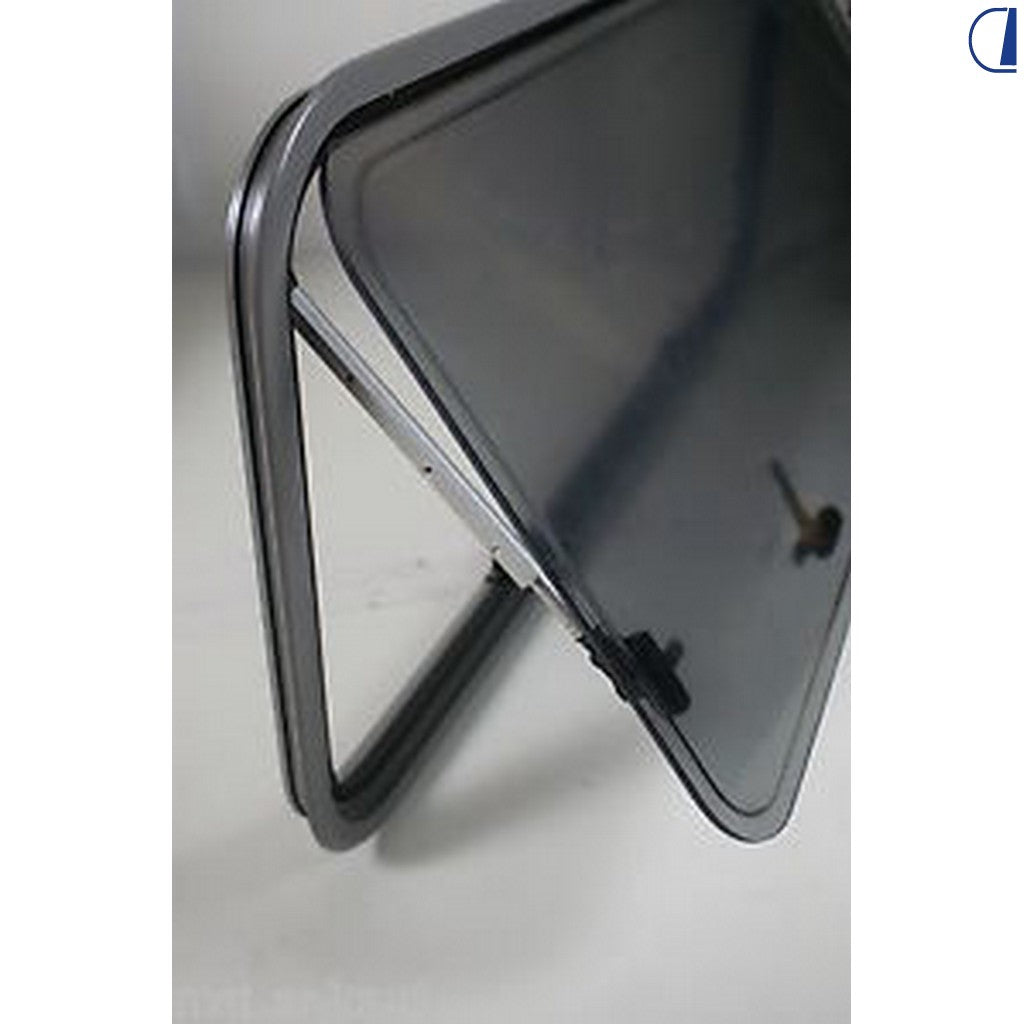 Replacement glass for Seitz S07 window, double grey acrylic