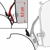 Fiamma Nastro sigillante Rain Guard per F35 Pro e F45s su VW T5/T6 California